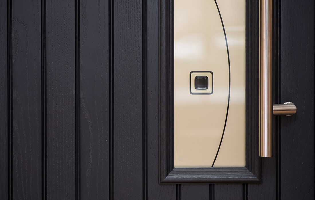High-security composite front door from Scotia Windows & Doors