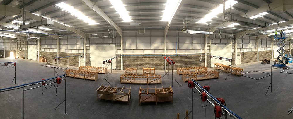 Scotia Windows And Doors - Factory Build Inside Wide Shot