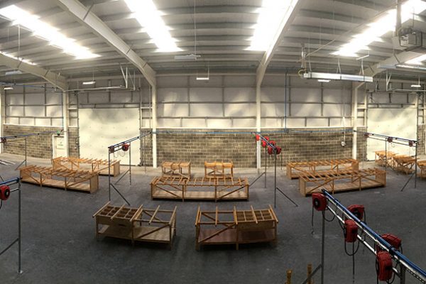 Scotia Windows And Doors - Factory Build Inside Wide Shot