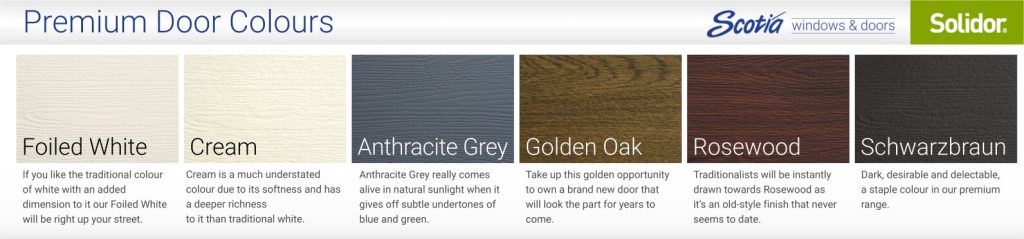 Stylish secure entrance doors available in a great choice of colours 2
